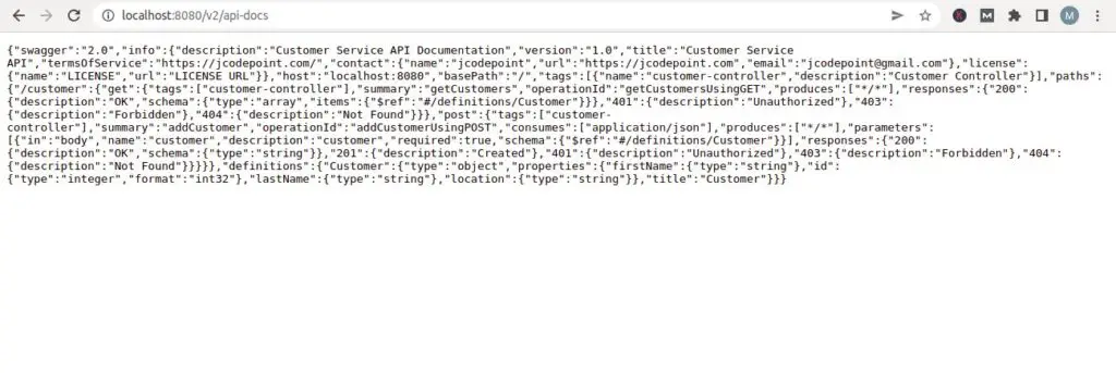 Documentar un api rest con Swagger